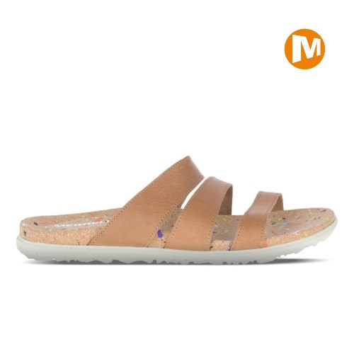 Merrell Napa Valley Badelatschen Damen HellBraun [DE-EZVOY]